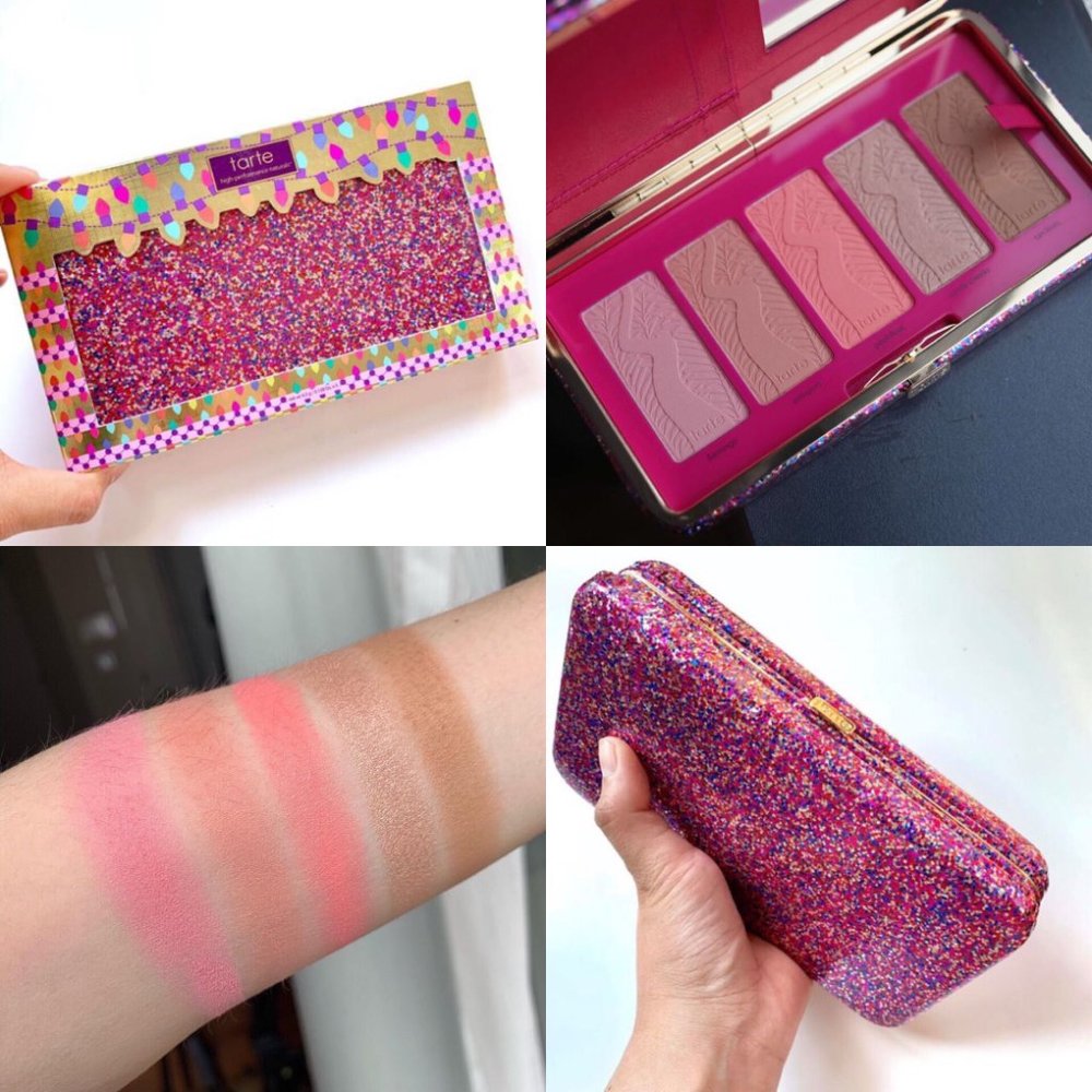 Tarte Life of the Party Clay Blush Palette and Clutch